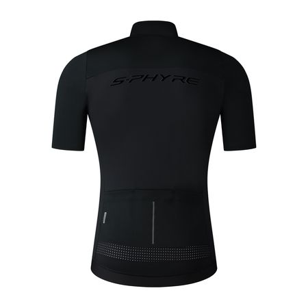 Men S-PHYRE Short Sleeve Wind Jacket / black / M