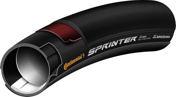 COLLÉ SPRINTER Reifen / black / 25-28"