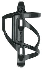 Bidonhalter Dual SC matt schwarz / schwarz