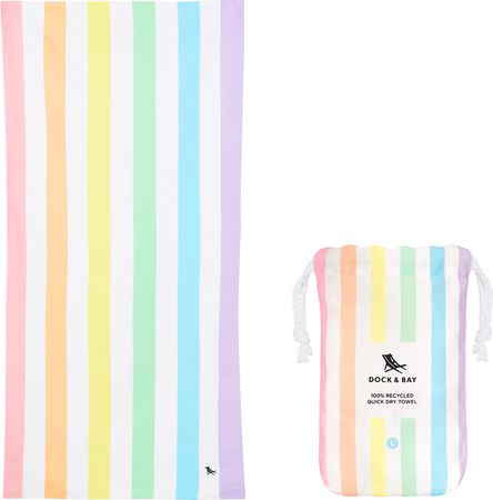 Beach Towels Large / unicorn waves