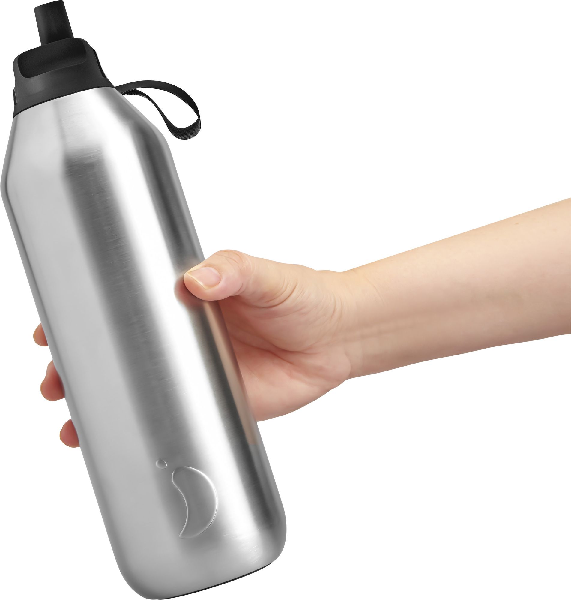 Chilly's Series 2 Flip Bottle 1l / Stainless Steel recycled