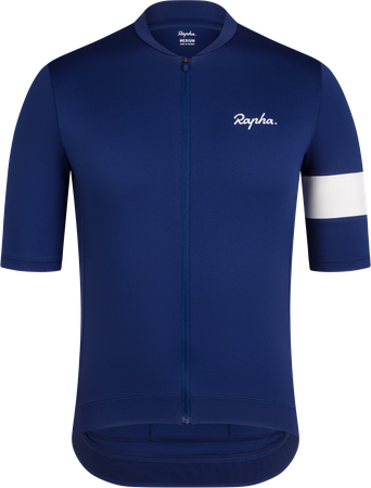 CORE Herren-Kurzarmtrikot / navy/white / L