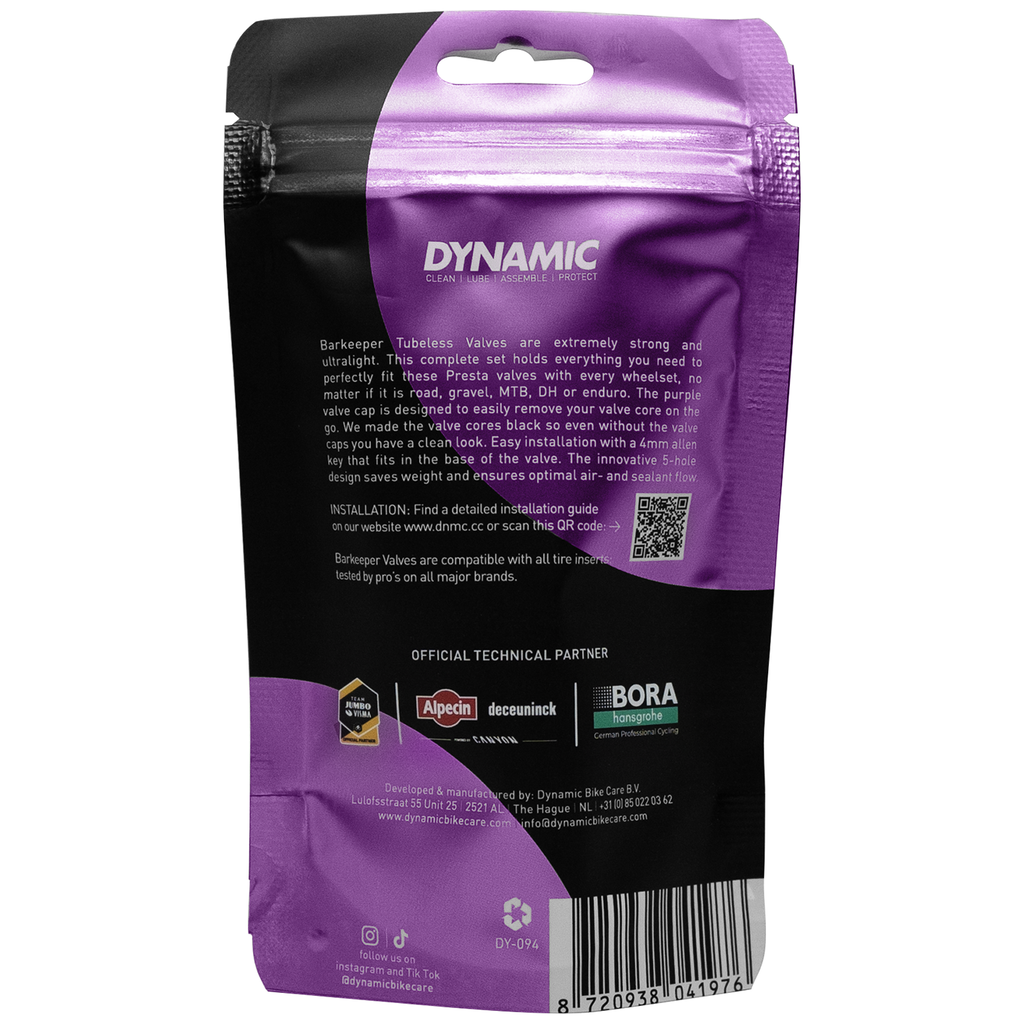 Bar Keeper Tubeless Valves 60mm