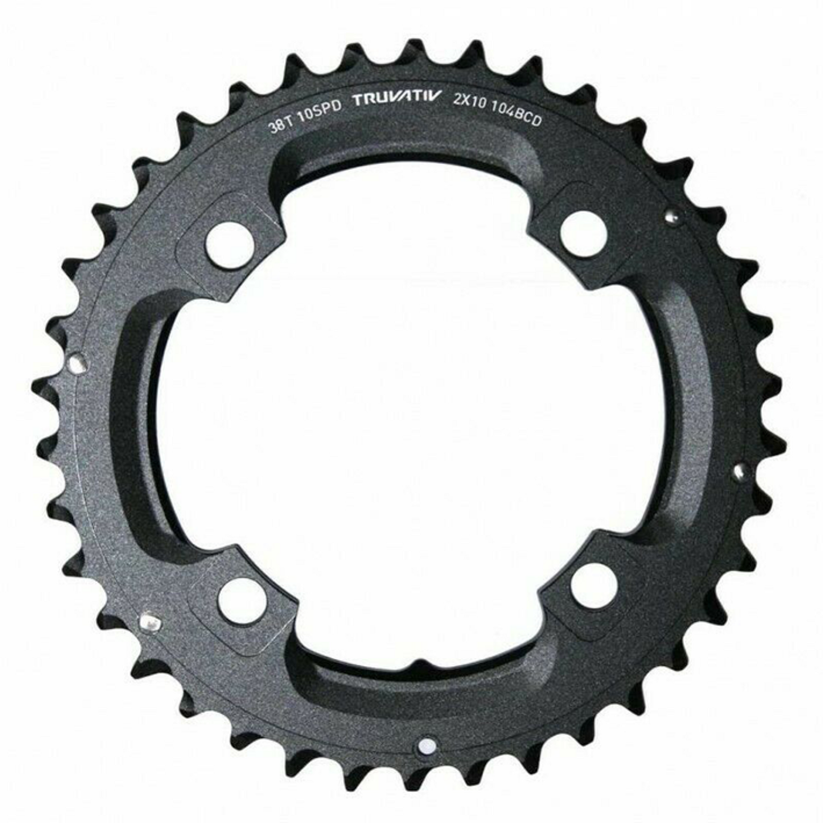 Chainring MTB 104 BCD GXP Long Pin 36T 2x10 / black / 104x36T