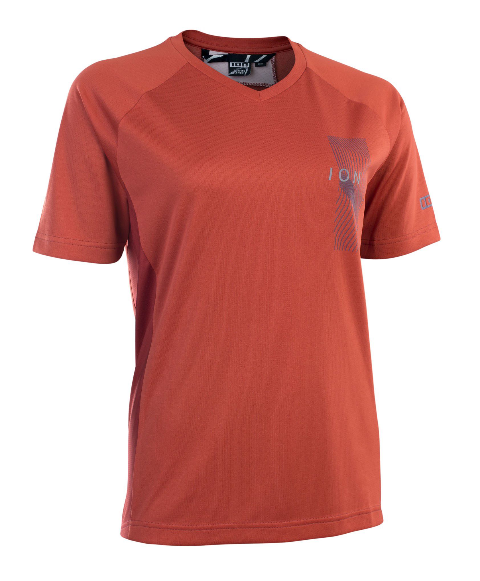 TRAZE Damen-Kurzarmshirt / spicy red / 38