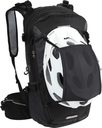 YAK Rucksack 19 + 5 Liter / schwarz grau / 19+5L