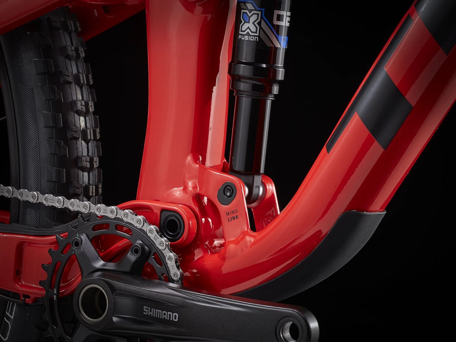 TOP FUEL 5 MTB Fully / radioactive red / L