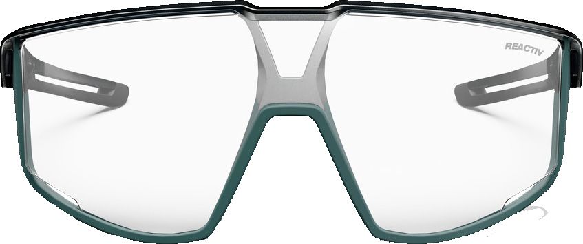 FURY Sportbrille / schwarz/grün matt