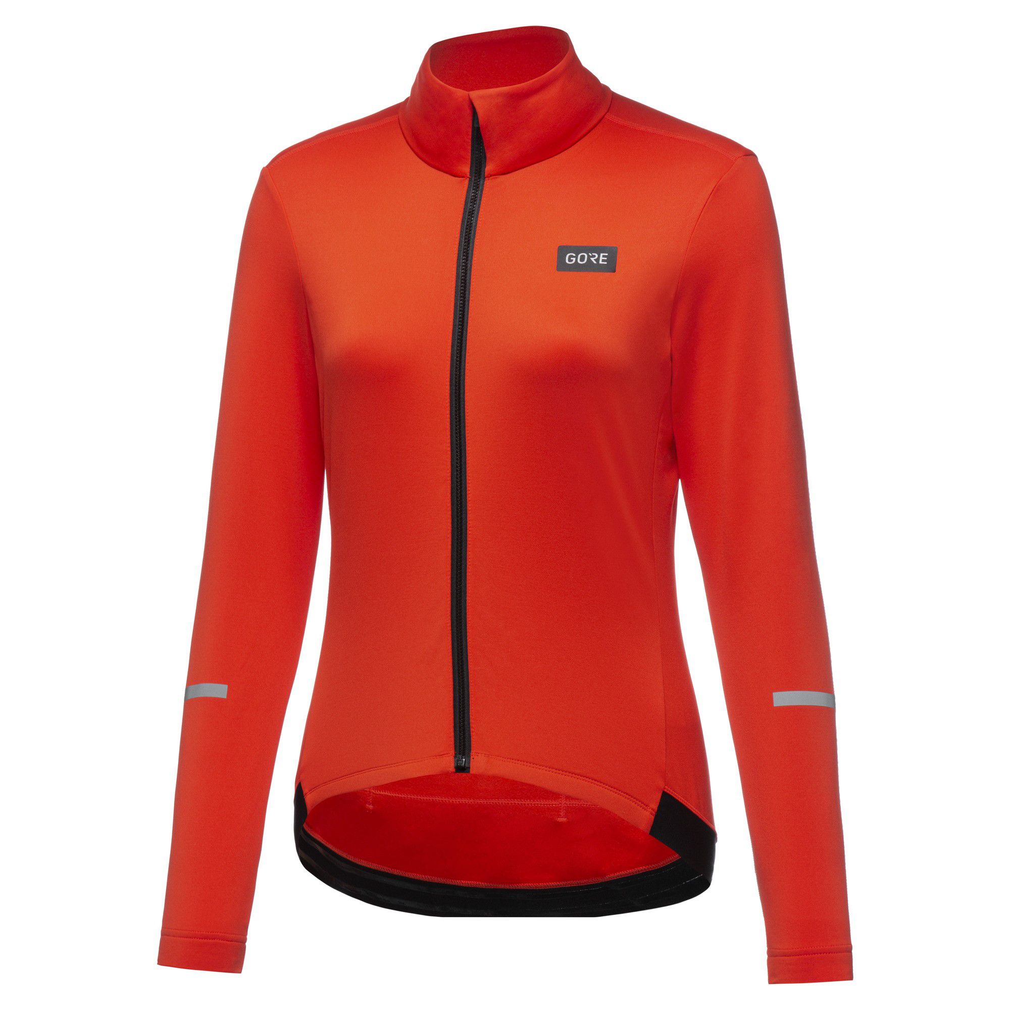 PROGRESS Damen-Thermo-Langarmtrikot / fireball / 42