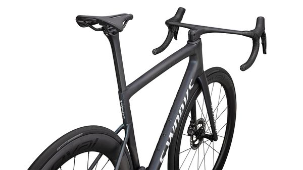 S-WORKS TARMAC SL8 Di2 Rennvelo / satin carbon viavi cynan blue viavi silver blue pe / 56 CM