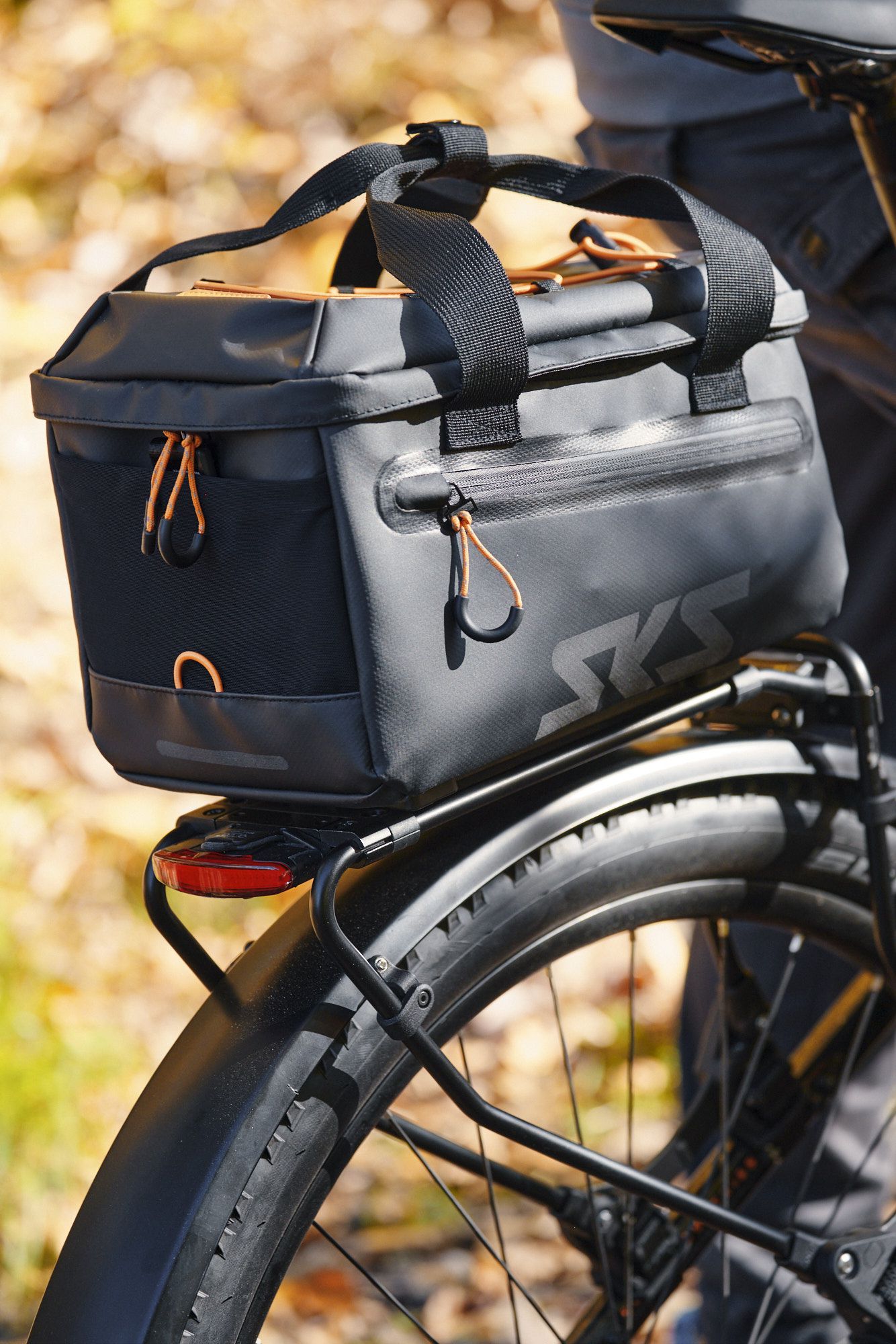 Gepäckträgertasche Infinity Topbag / schwarz