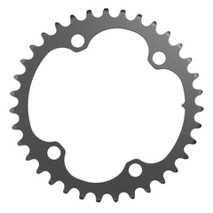 Chainring Rival eTap AXS 107 BCD 2x12SP / black / 107x33T