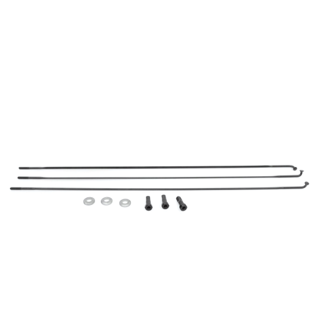 Spoke and Nipple 248mm CX-Ray J-Bend Qty 3 / black