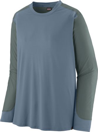 DIRT CRAFT Herren-Langarmshirt / utility blue / L