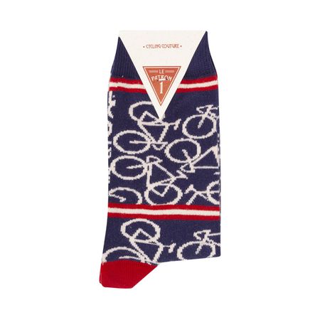 Bicycle Socks / indigo blue / 39-42
