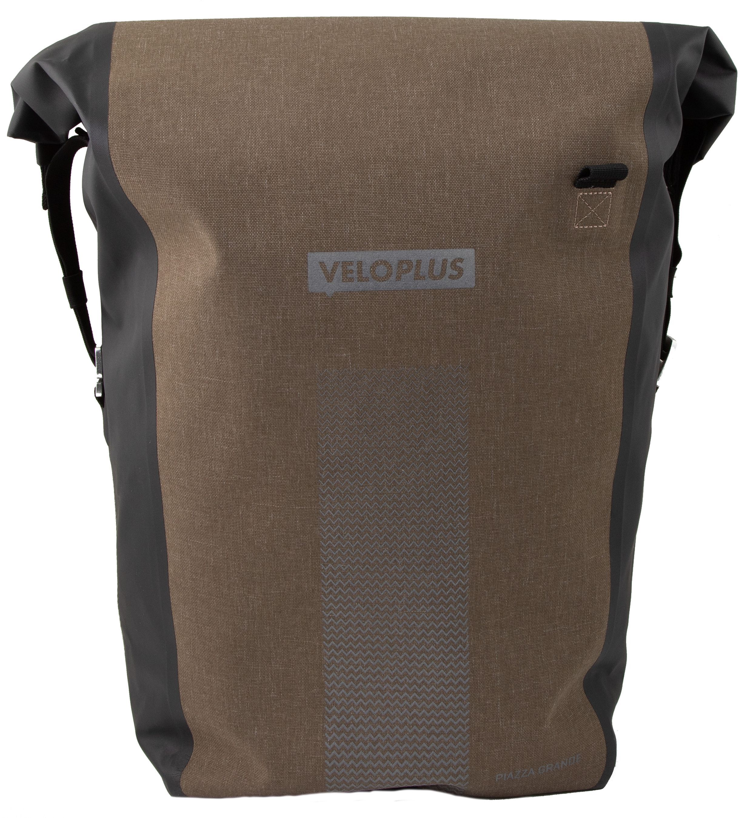 PIAZZA GRANDE Hinterradtasche / kaffee reflektierend