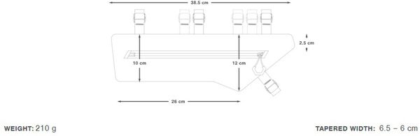 EXPEDITION FRAME PACK Rahmentasche / black / 2.8l
