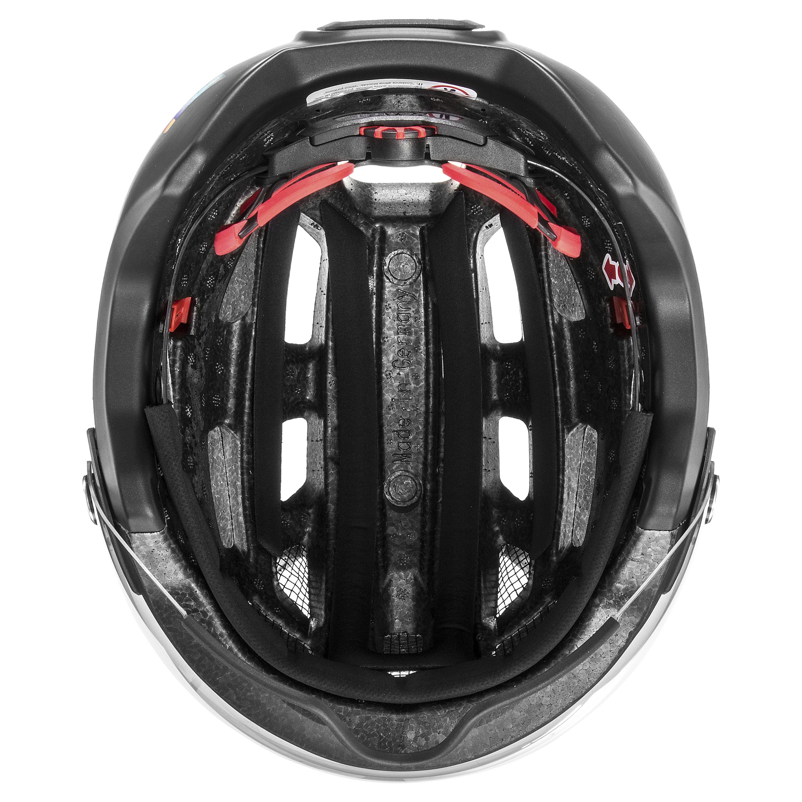 FINALE VISOR Velohelm / black matt / 56-61cm