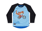 Dino Windproof Kids MTB Jersey / blue / 6 Y