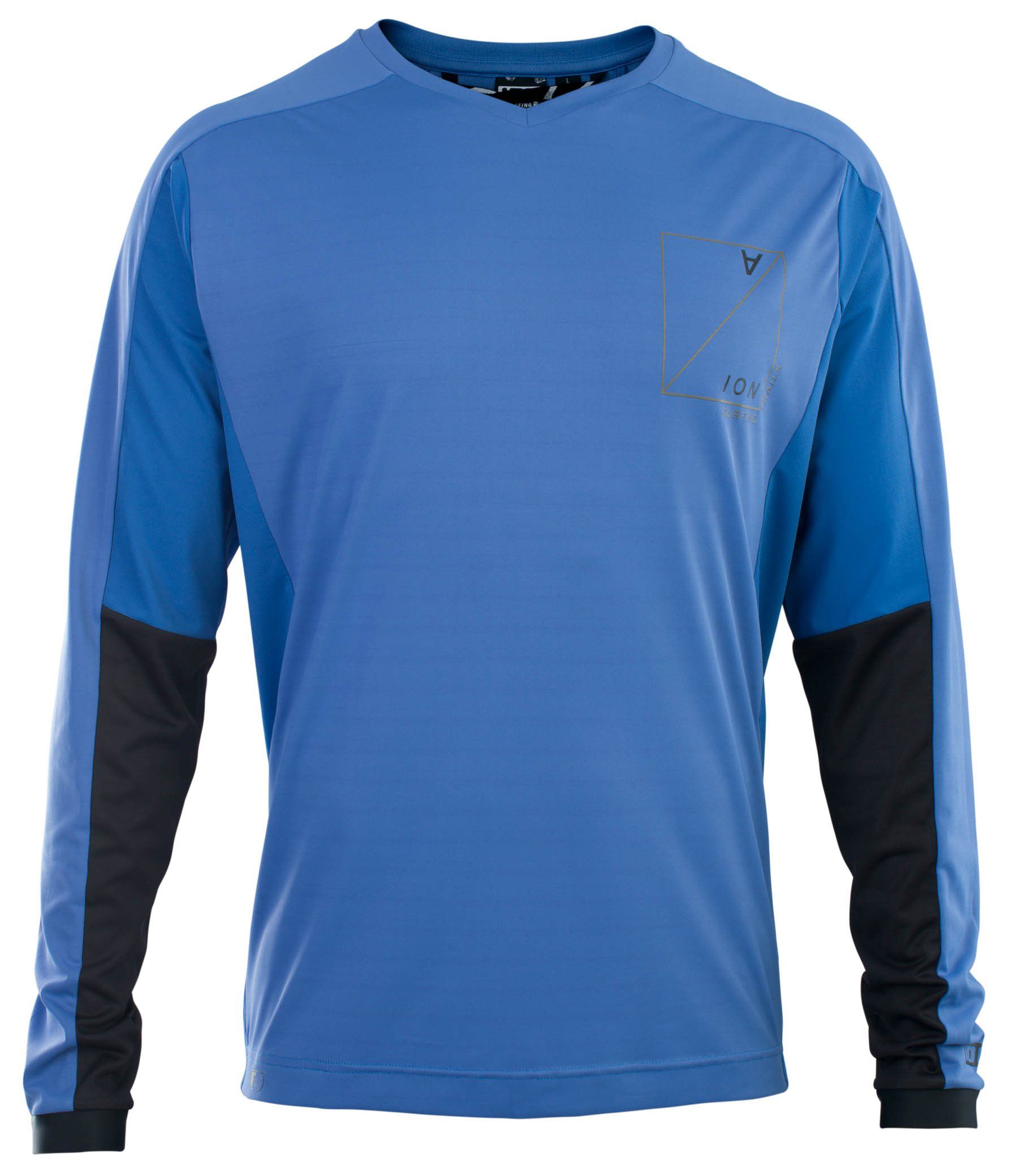 TRAZE AMP AFT Herren-Langarmshirt / pacific blue / M