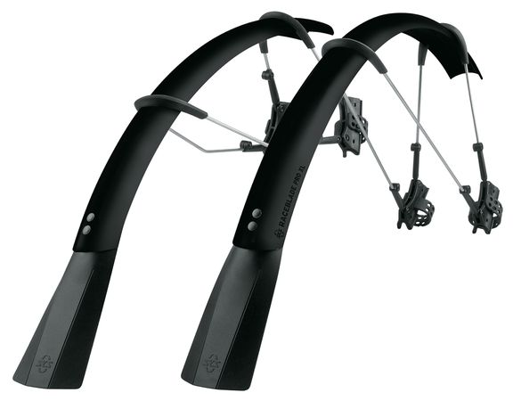 RACE BLADE Spritzschutz für Rennvelo (28") / schwarz matt