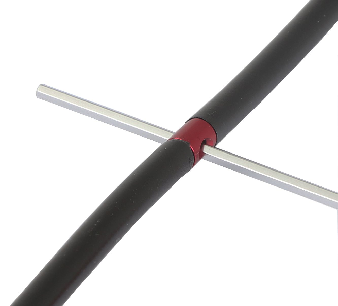BARB CONNECTOR, Verbindungstück zum Einziehen von Leitungen / rot