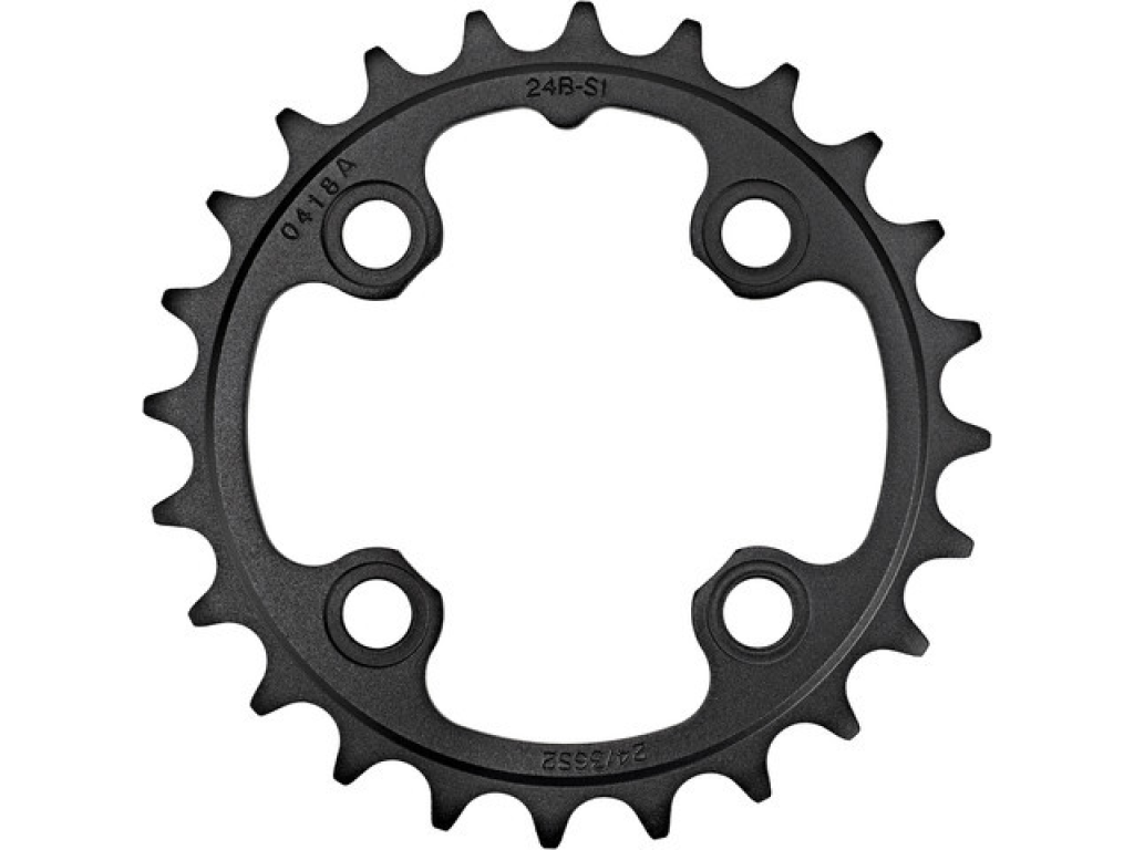 Chainring GX 64 BCD No Pin 24T 2x11 / black / 64x24T