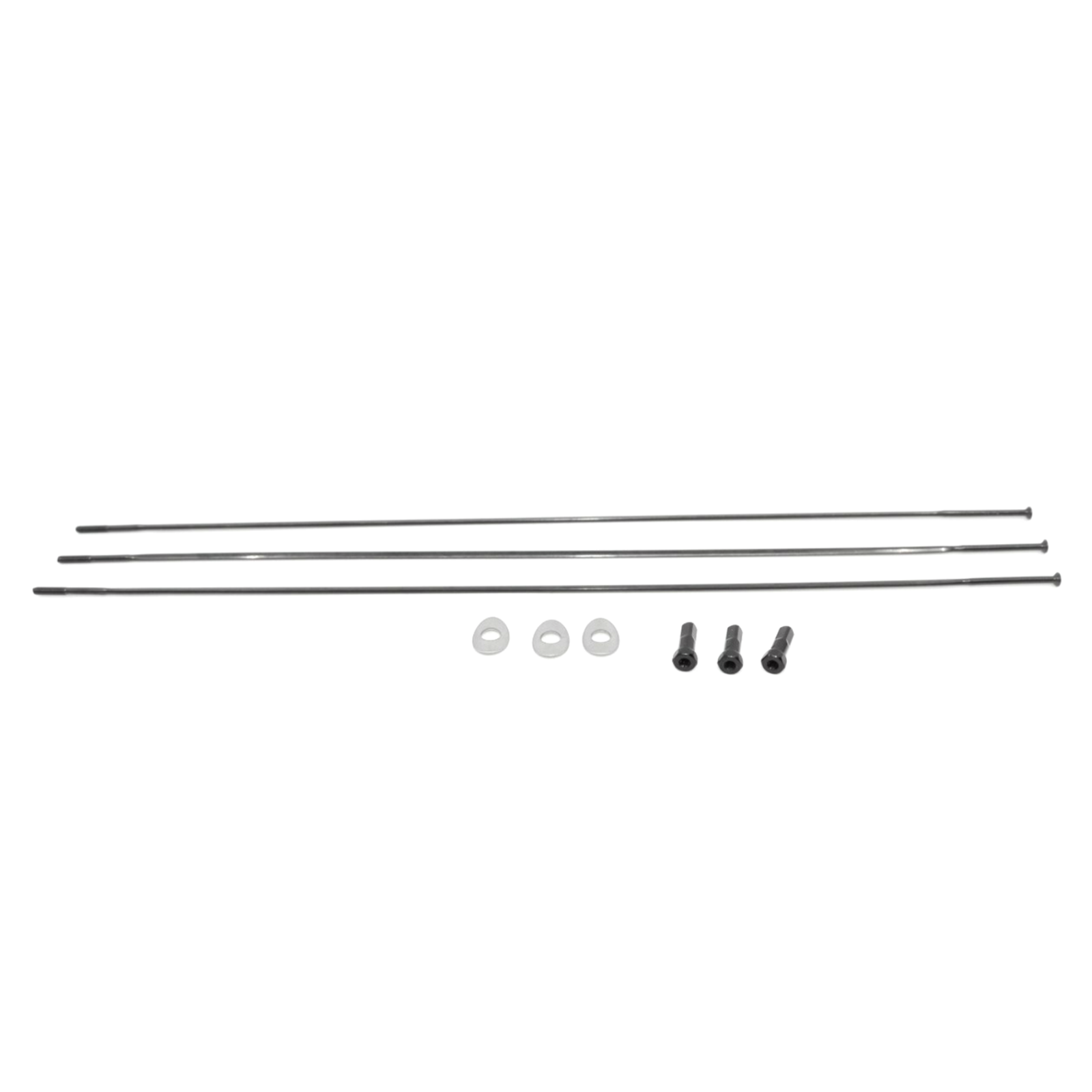 Spoke and Nipple 270mm CX-Sprint StraightPull Qty3 / black