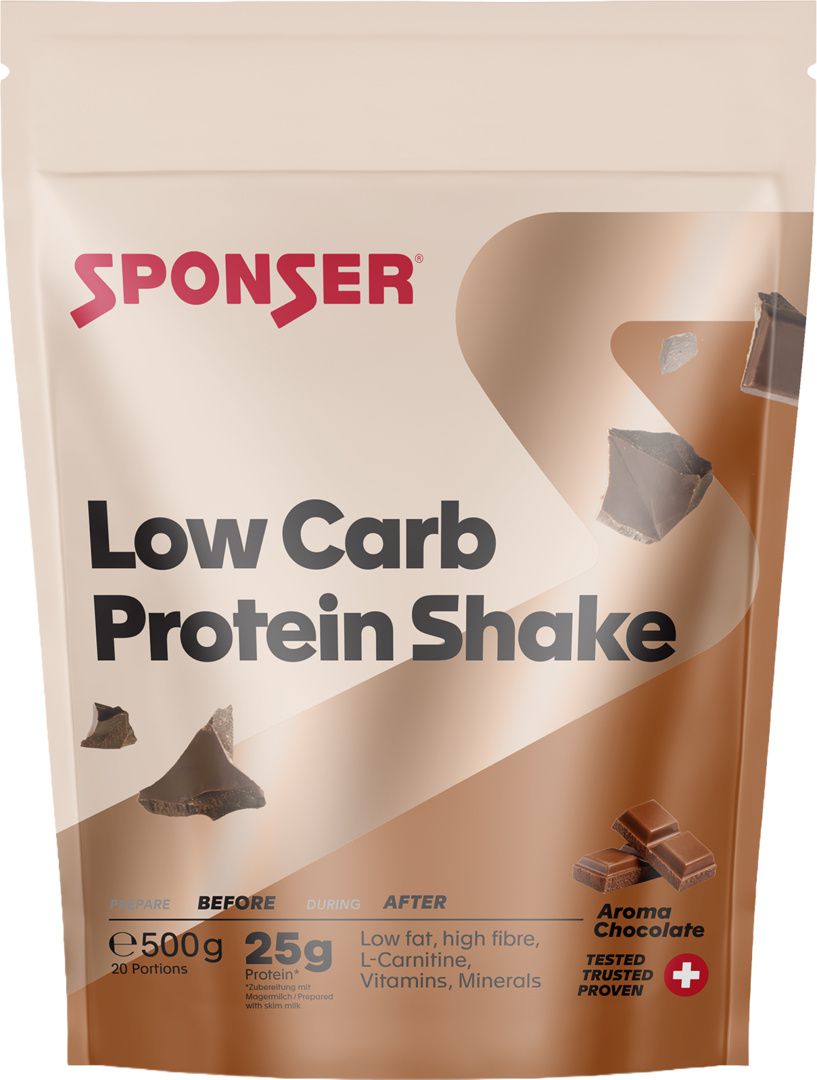 Low Carb Protein Shake, CHOCOLATE Beutel (500 g)