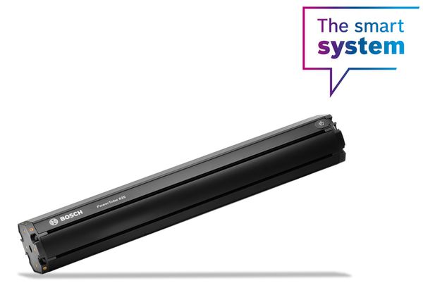 PowerTube 500 BBP375Y / schwarz / BBP3760, horizontal, 16.7 Ah, 625 Wh, 415x84x65 mm, 3650 g