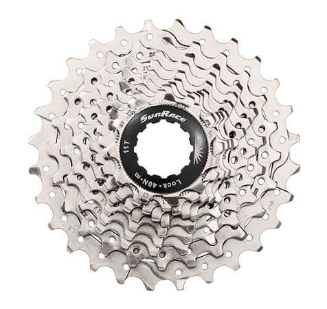 KASSETTE 10-fach, HG-Freilauf für Shimano/SRAM / silber / 11-28 Zähne