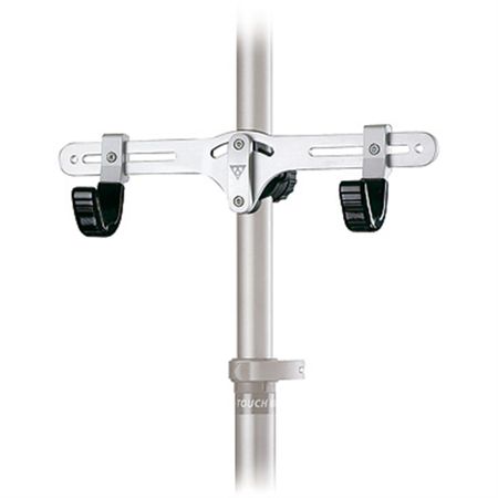 DUAL TOUCH Zweithalterung für oberes Rohr / silber
