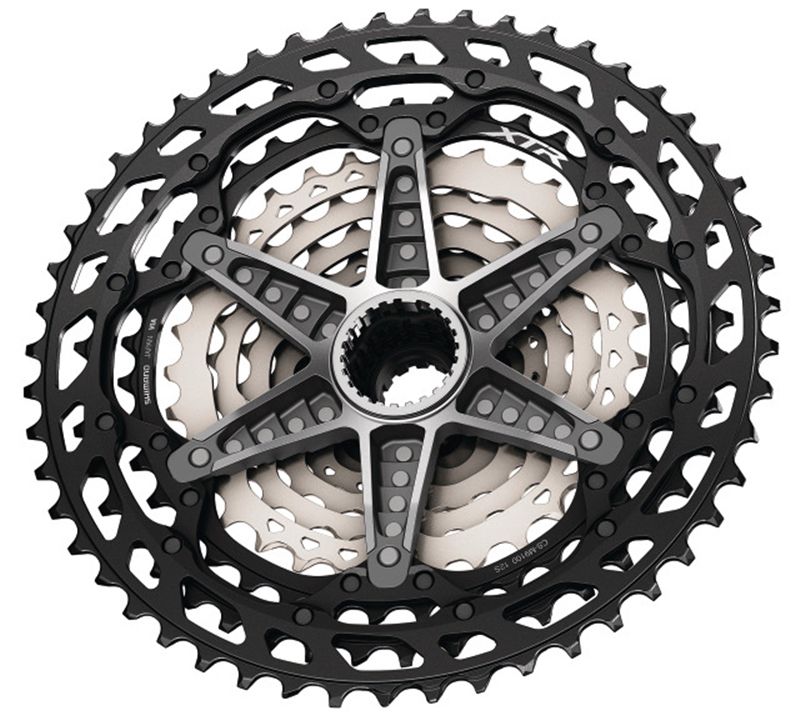 XTR M9101 Kassette 12-fach / schwarz silber / 10-51 Zähne
