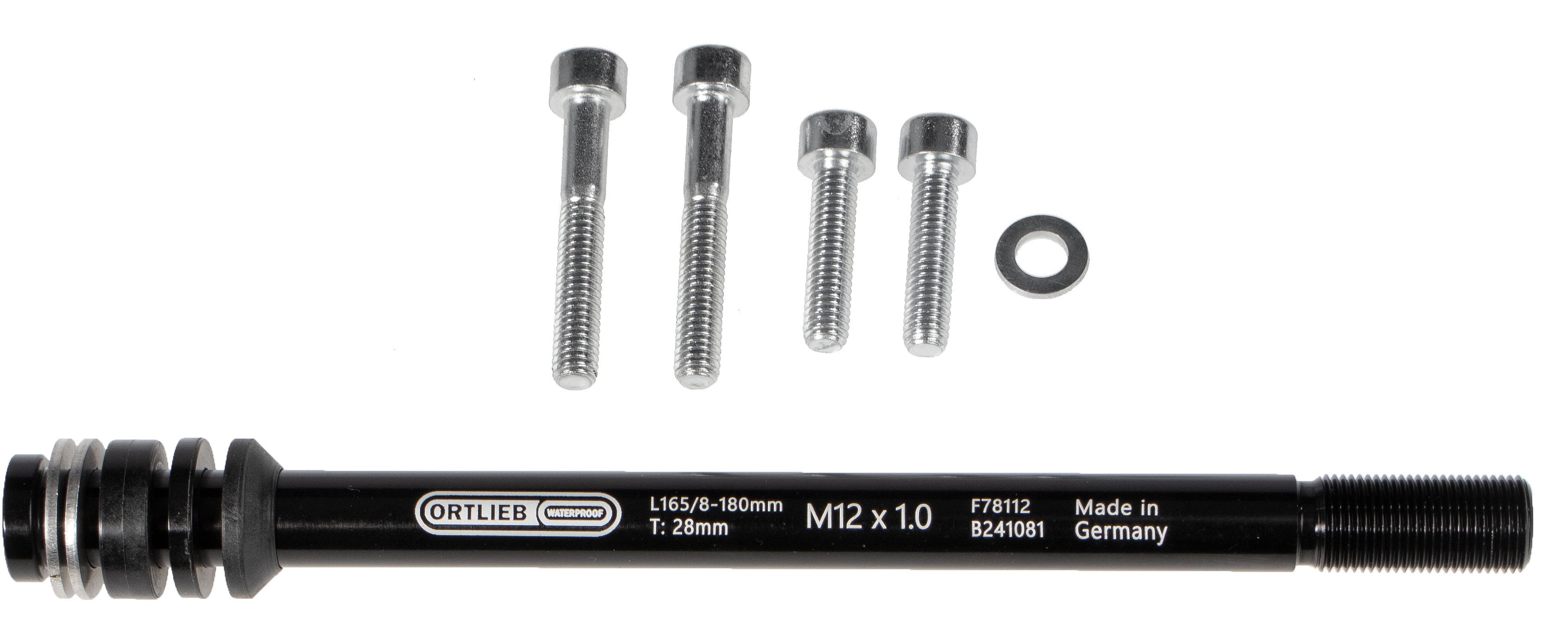 THRU AXLE M6-CONNECTOR Steckachsenadapter / M12x1