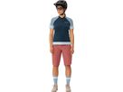ALTISSIMO Q Damen-Kurzarmtrikot / dark sea/nordic blue / 38