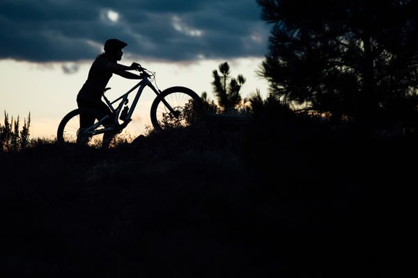 LEVO COMP CARBON E-MTB Fully / black light silver black / S2