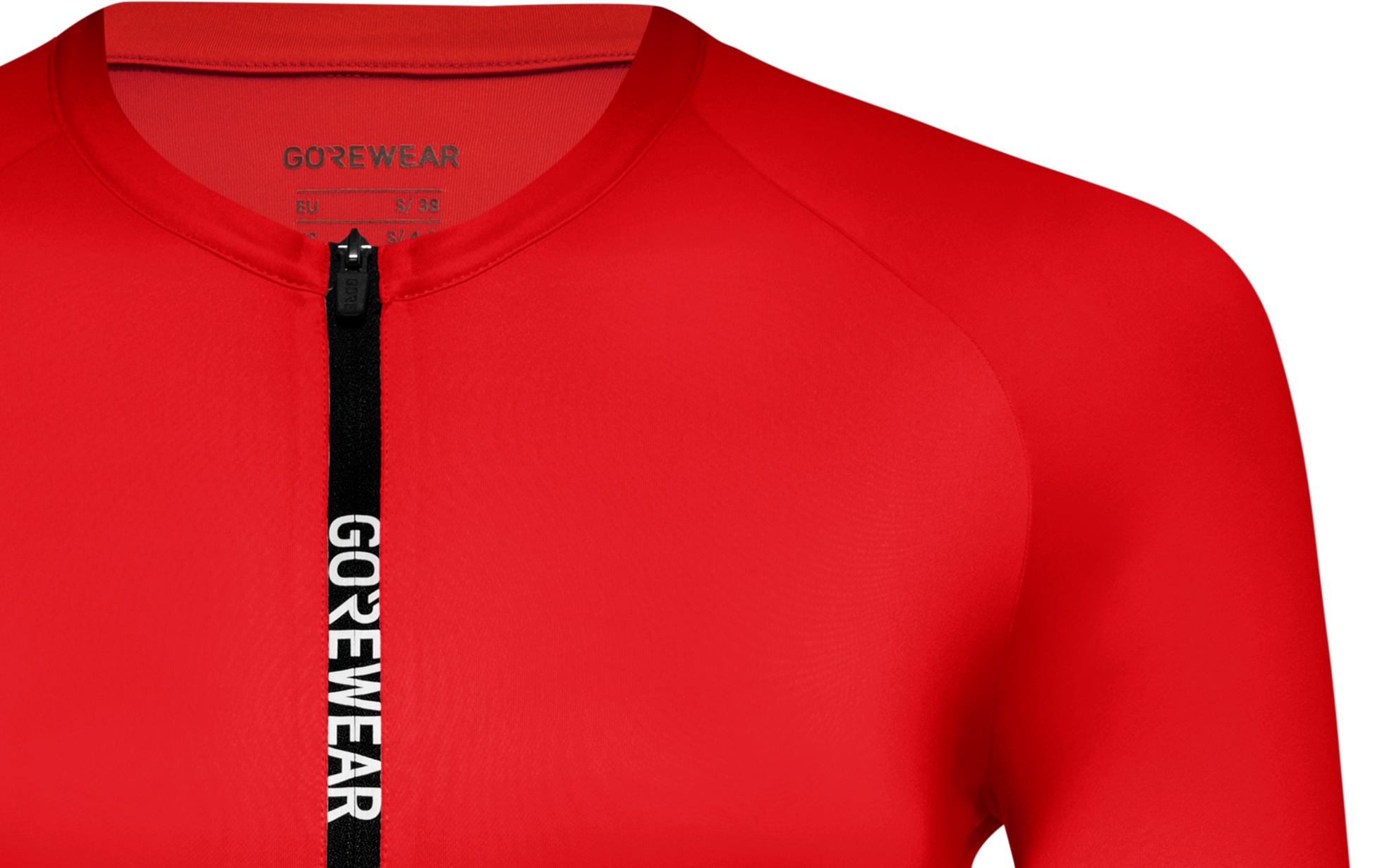 SPINSHIFT Damen-Langarmtrikot / lab red / S=38