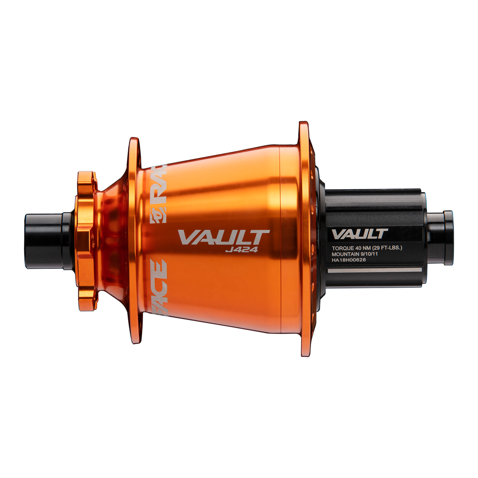 Vault MTB Hub B 414/424J Colour Edition 32H 6BD / orange / 12x148