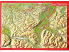 GEORELIEF SÄNTISREGION 3D-Postkarte
