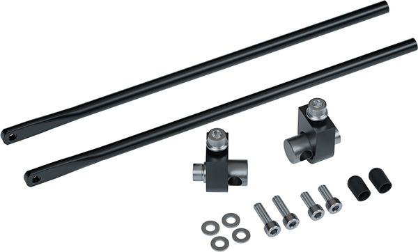 Basic 2.0 Montageset mit Klemmbock / schwarz