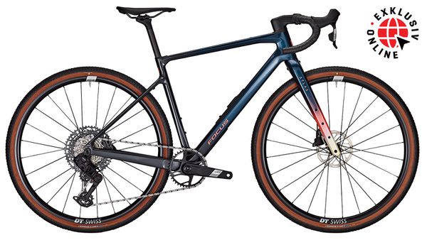 ATLAS 8.8 Gravelbike / Azurblue/Diamondblack / S