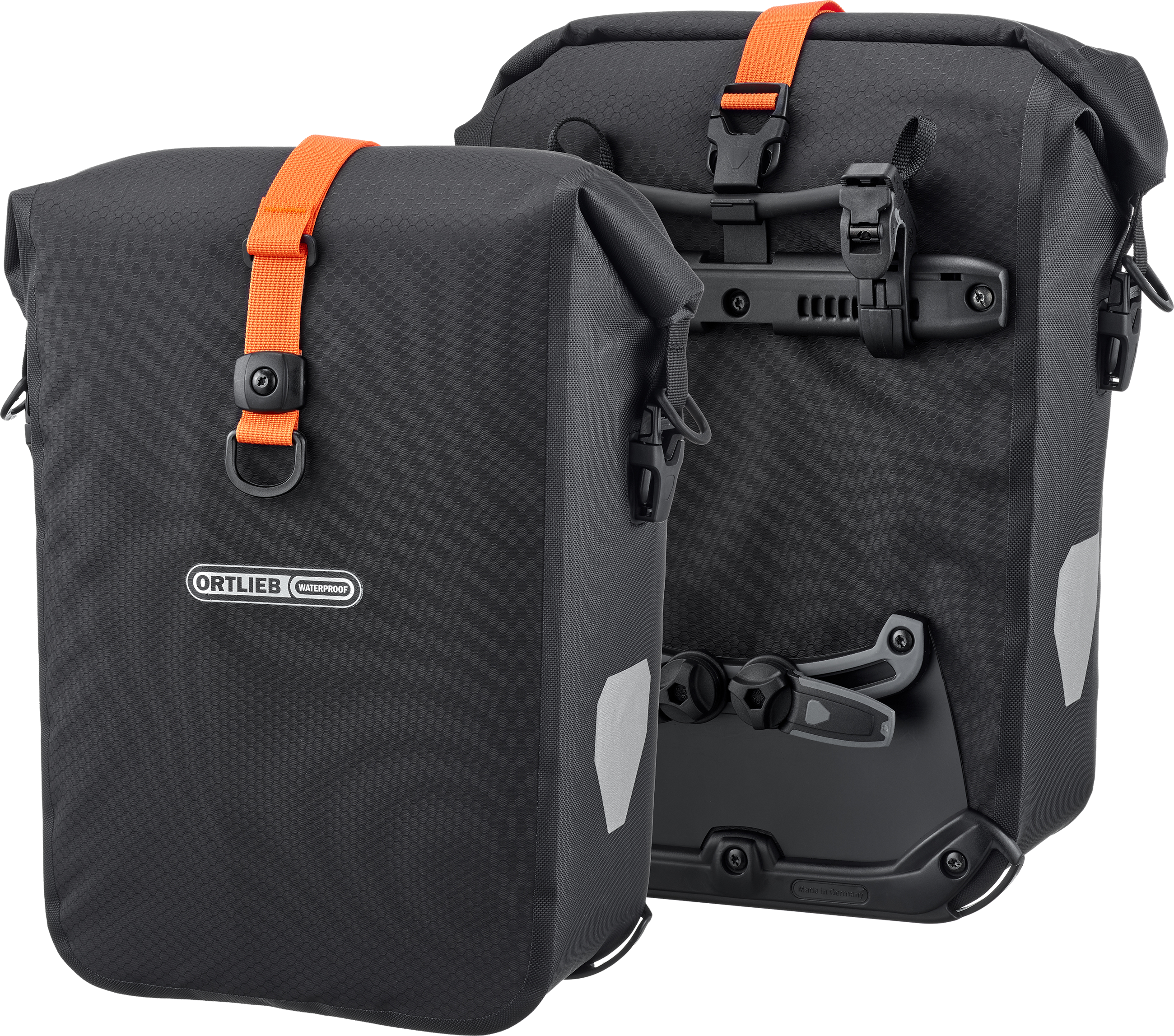 GRAVEL-PACK Universaltaschen QL2.2 (Paar) / black matt / 2x14.5l