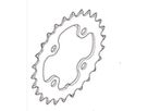 XT T781 4arm-Kettenblatt 10fach/ silber / 36 Z.