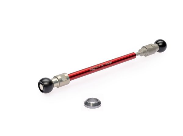 BURLEY COHO Steckachsenadapter universal / rot
