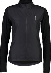 REDWOOD WIND Damen-Merino-Langarmtrikot mit Windschutz / black / M