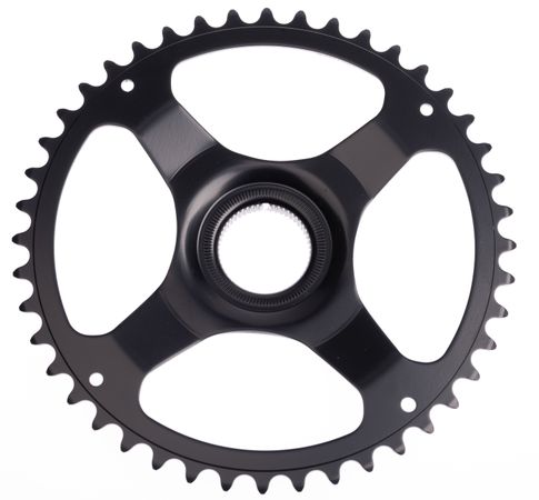 Kettenblatt STEPS CR-ET600 / schwarz / 44 Zähne, ohne