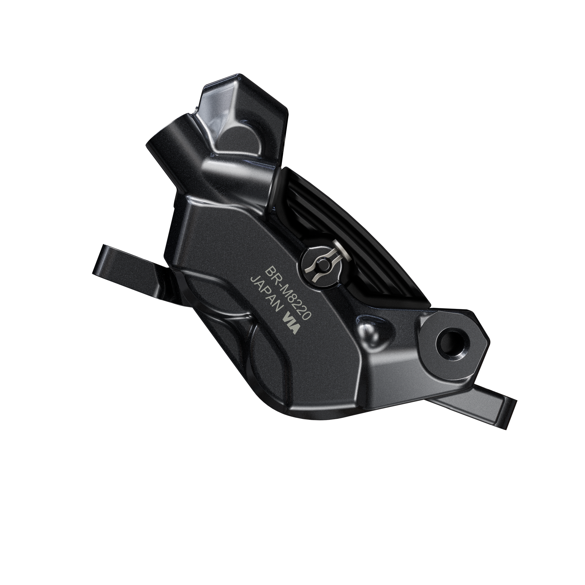 XT M8220 4-Kolben-Bremssattel / schwarz / vorne/hinten