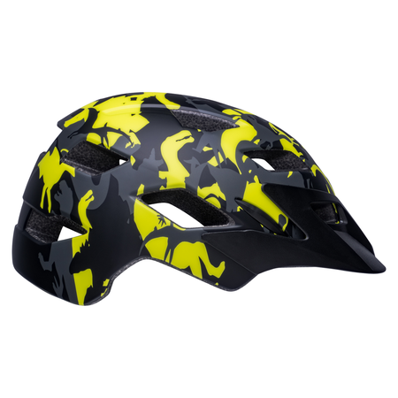Sidetrack Child Helmet / matte black camosaurus