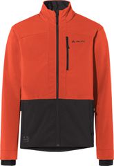 QIMSA PRO Herren-Softshelljacke / glowing red / S