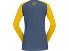 FJØRÅ  EQUALISER Damen-Langarmshirt / sulphur/vintage indigo / XS